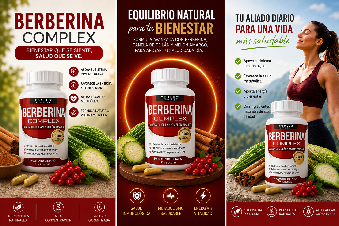 BERBERINA COMPLEX 60 CÁPSULAS