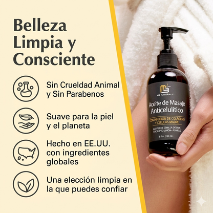 Aceite Masaje Corporal Reafirmante 240ml