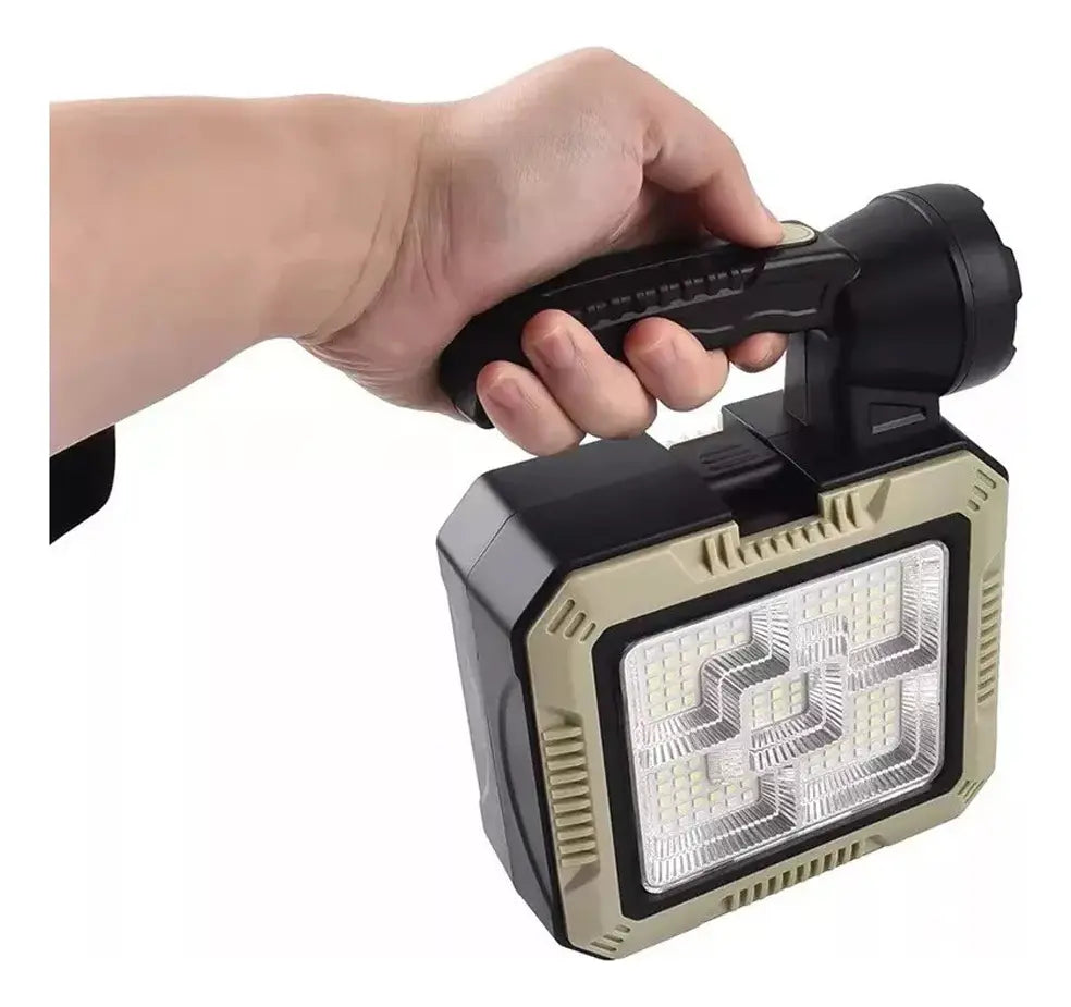 Linterna Carga Solar Kit Herramientas