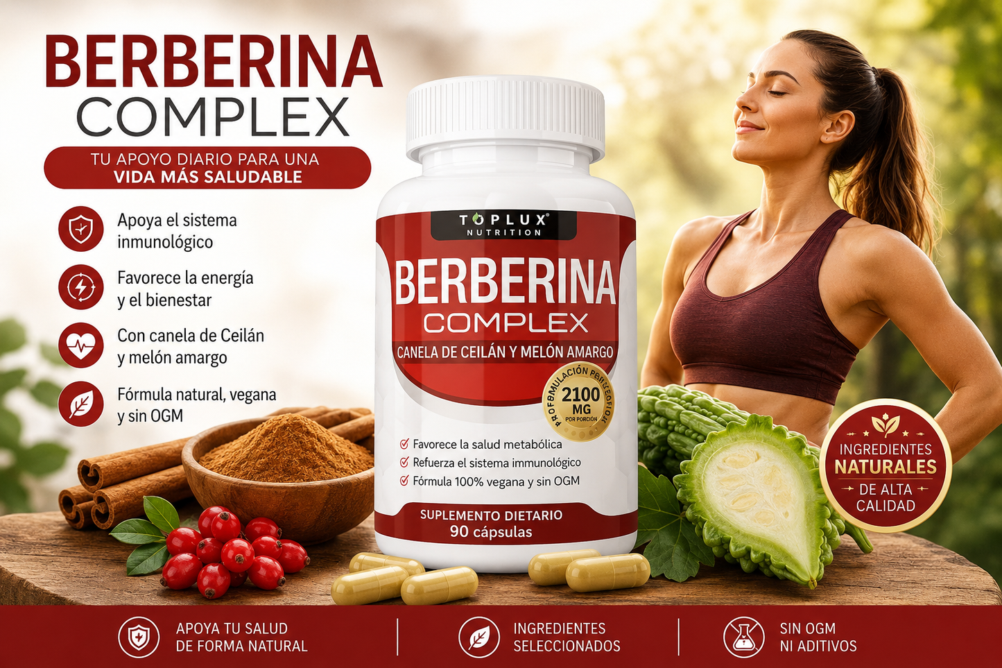 BERBERINA COMPLEX 60 CÁPSULAS