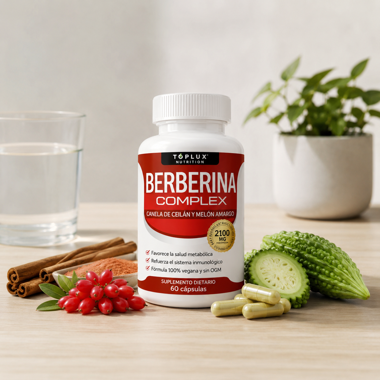 BERBERINA COMPLEX 60 CÁPSULAS